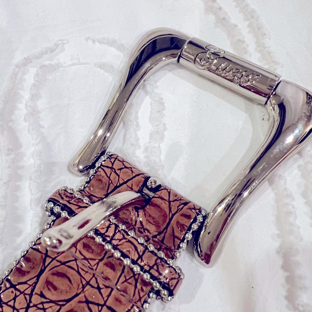 Brown Guess Rhinestone Belt